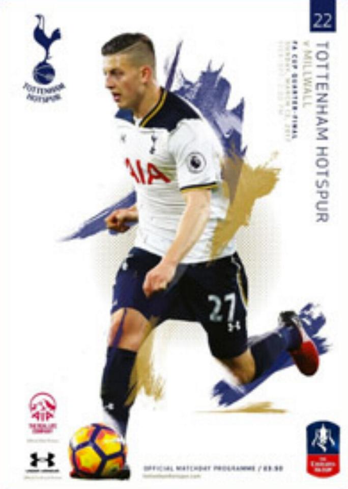 TOTTENHAM HOTSPUR v MILLWALL 2016/17 (FA CUP)